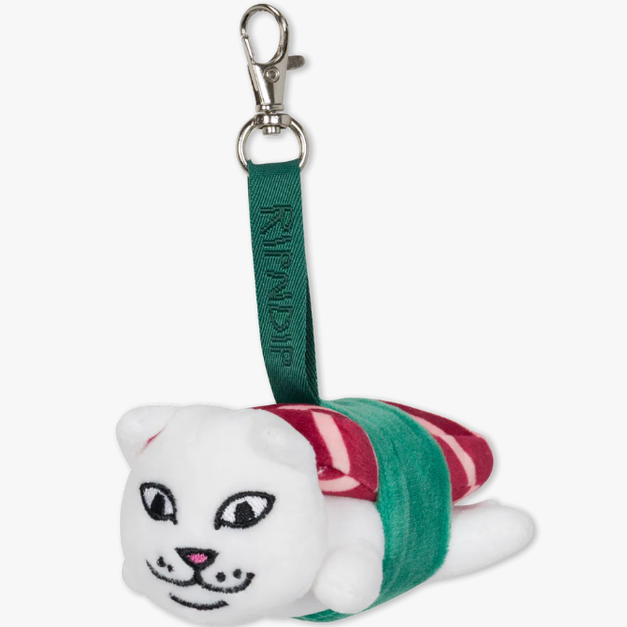 NVM RIPNDIP RNDHOL25195 中指貓吊飾Sushi Nerm Mini Plush Key Chain NVM RIPNDIP RNDHOL25195 中指貓吊飾Sushi Nerm Mini Plush Key Chain