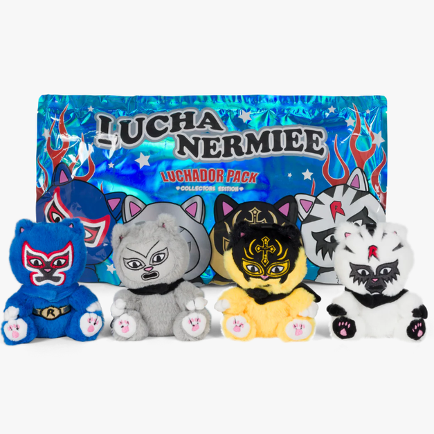 NVM RIPNDIP RNDNERMIEE6 中指貓吊飾Lucha Nermiee Mystery Bag NVM RIPNDIP RNDNERMIEE6 中指貓吊飾Lucha Nermiee Mystery Bag