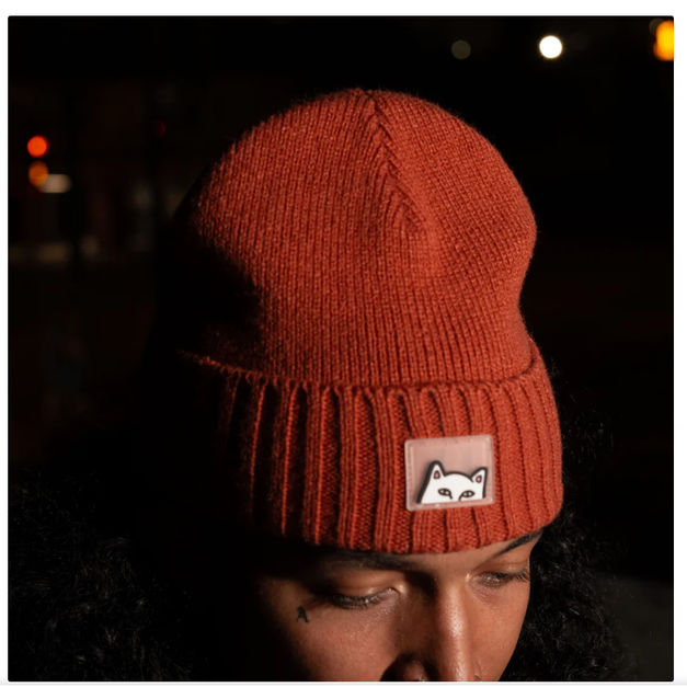Nevermind RIPNDIP RNDHOL25164 中指貓 毛帽Peeking Beanie Nevermind RIPNDIP RNDHOL25164 中指貓 毛帽Peeking Beanie