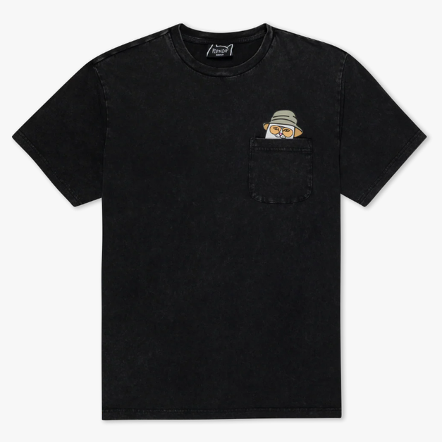 RIPNDIP RNDHOL25152 Nermal S Thompson Pocket Tee 口袋短T 水洗 NVM RIPNDIP RNDHOL25152 Nermal S Thompson Pocket Tee 口袋短T 水洗 NVM