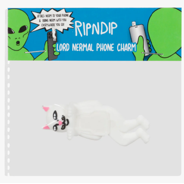 Nevermind RIPNDIP RNDSPR26221 Lord Nermal Phone Charm 手機裝飾 Nevermind RIPNDIP RNDSPR26221 Lord Nermal Phone Charm 手機裝飾