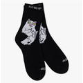 Nevermind RIPNDIP RNDSPR26206 Lord Blossom Mid Socks 中指貓 襪子 Nevermind RIPNDIP RNDSPR26206 Lord Blossom Mid Socks 中指貓 襪子