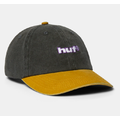 HUF Washed 6-Panel Strapback Hat HT00933-BLACK 水洗 跳色 NVM HUF Washed 6-Panel Strapback Hat HT00933-BLACK 水洗 跳色 NVM