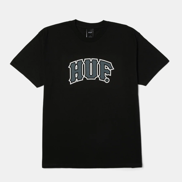 Nevermind.INC HUF Classic Arch T-Shirt TS02618-WHITE 基本款TEE Nevermind.INC HUF Classic Arch T-Shirt TS02618-WHITE 基本款TEE