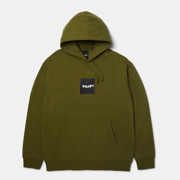 Nevermind.INC HUF Box Logo Pullover Hoodie PF00831-OLBLK 基本款 Nevermind.INC HUF Box Logo Pullover Hoodie PF00831-OLBLK 基本款