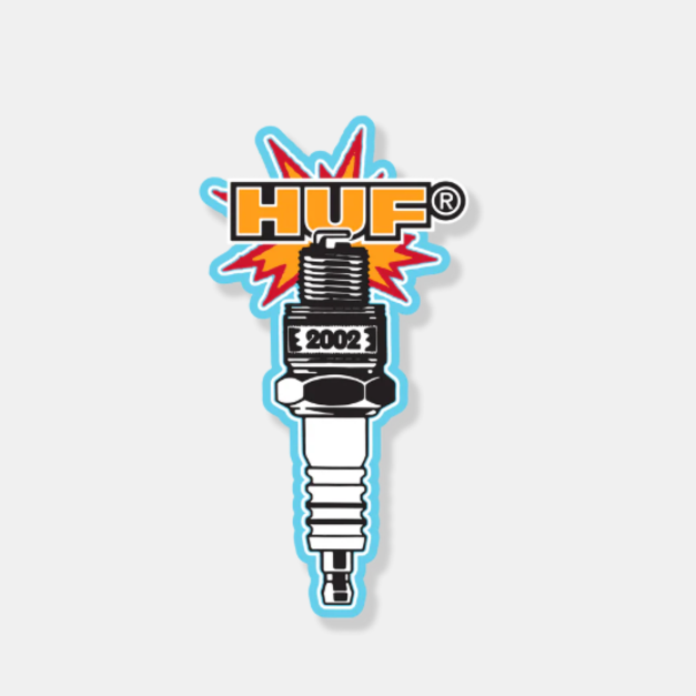 Nevermind.INC HUF Spark It Up Sticker AC01238-MULT 貼紙 Nevermind.INC HUF Spark It Up Sticker AC01238-MULT 貼紙