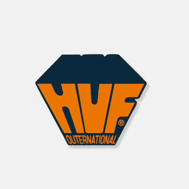 Nevermind.INC HUF Big Block Sticker AC01239-MULTI 貼紙 Nevermind.INC HUF Big Block Sticker AC01239-MULTI 貼紙