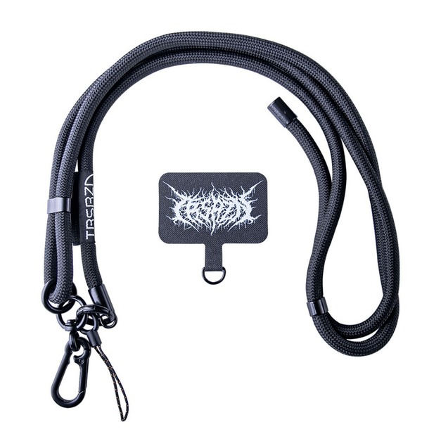TRSRZN 24SP-TRSRZN20 BKCrossbody Lanyard 手機夾片掛繩組 牛津布 TRSRZN 24SP-TRSRZN20 BKCrossbody Lanyard 手機夾片掛繩組 牛津布