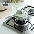 【日本霜山】不鏽鋼雪平鍋/牛奶鍋(附蓋)-13cm 【日本霜山】不鏽鋼雪平鍋/牛奶鍋(附蓋)-13cm