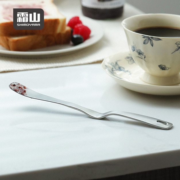 【日本霜山】304不鏽鋼不沾桌果醬抹刀/包餡勺 【日本霜山】304不鏽鋼不沾桌果醬抹刀/包餡勺