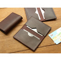 Dark Coffee 手工真皮卡夾/名片夾 橫夾款 (免費客製化刻印英文名)_2 Dark Coffee 手工真皮卡夾/名片夾 橫夾款 (免費客製化刻印英文名)_2