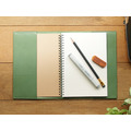 Grass Green 手工真皮記事本/繪圖本/書套(附A5空白記事素描本,客製化刻印英文名)_1 Grass Green 手工真皮記事本/繪圖本/書套(附A5空白記事素描本,客製化刻印英文名)_1