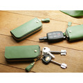 Grass Green 手工真皮鑰匙包 (免費客製化刻印英文名/ 禮盒包裝)_1 Grass Green 手工真皮鑰匙包 (免費客製化刻印英文名/ 禮盒包裝)_1