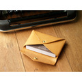 Classic Tan 手工真皮名片盒/零錢包/耳機套 (免費客製刻印英文名/禮盒包裝)_1 Classic Tan 手工真皮名片盒/零錢包/耳機套 (免費客製刻印英文名/禮盒包裝)_1