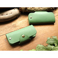 Grass Green 手工真皮鑰匙包(附掛鉤/客製化刻印英文名/禮盒包裝) Grass Green 手工真皮鑰匙包(附掛鉤/客製化刻印英文名/禮盒包裝)
