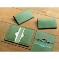 Grass Green 手工真皮卡片夾/名片夾 (免費客製化刻印英文名/禮盒包裝)_4 Grass Green 手工真皮卡片夾/名片夾 (免費客製化刻印英文名/禮盒包裝)_4