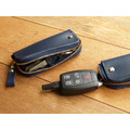 Navy Blue 手工真皮鑰匙包 (免費客製化刻印英文名/ 禮盒包裝)_1 Navy Blue 手工真皮鑰匙包 (免費客製化刻印英文名/ 禮盒包裝)_1