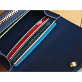 Navy Blue 手工真皮零錢包短夾 (免費刻印英文名/禮盒包裝)_5 Navy Blue 手工真皮零錢包短夾 (免費刻印英文名/禮盒包裝)_5