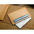 Classic Tan 手工真皮卡片夾/悠遊卡夾 (客製化刻印英文名/禮盒包裝)_1 Classic Tan 手工真皮卡片夾/悠遊卡夾 (客製化刻印英文名/禮盒包裝)_1