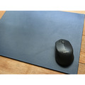 Navy Blue 手工真皮辦公桌墊/主管桌墊/大滑鼠墊/寫字墊 48.5*30.5cm (客製化刻印英文)_2 Navy Blue 手工真皮辦公桌墊/主管桌墊/大滑鼠墊/寫字墊 48.5*30.5cm (客製化刻印英文)_2