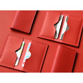 Joy Red 手工真皮卡夾/名片夾/皮夾 (禮盒包裝/客製化刻印) Joy Red 手工真皮卡夾/名片夾/皮夾 (禮盒包裝/客製化刻印)