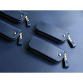 Navy Blue 手工真皮鑰匙包 (免費客製化刻印英文名/ 禮盒包裝)_10 Navy Blue 手工真皮鑰匙包 (免費客製化刻印英文名/ 禮盒包裝)_10