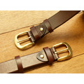 Dark Coffee 義大利真皮腰帶/皮帶 (客製化刻印英文名/禮盒包裝)_3 Dark Coffee 義大利真皮腰帶/皮帶 (客製化刻印英文名/禮盒包裝)_3