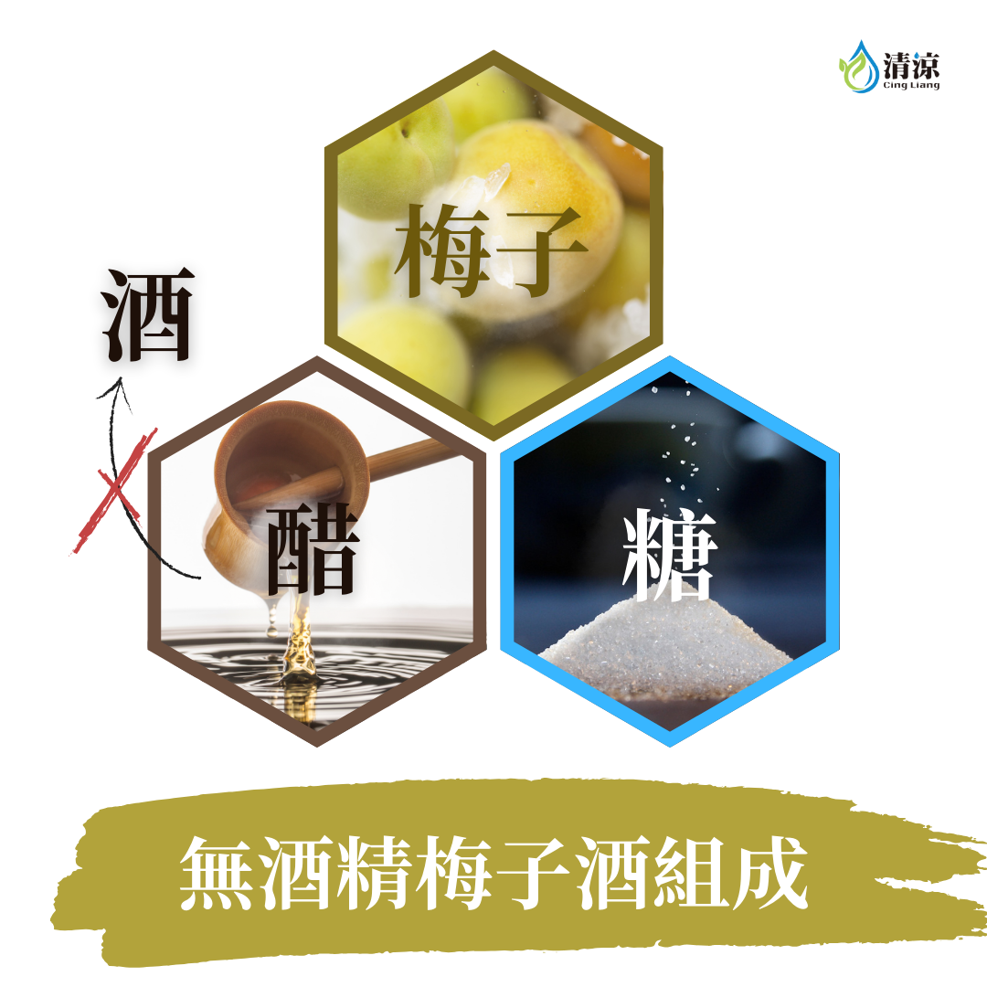 無酒精梅子酒組成-酒換成醋