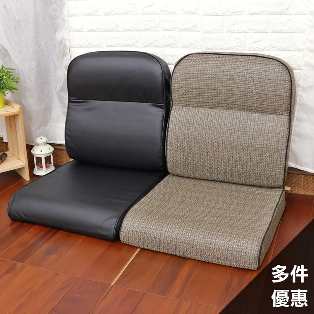 簡約現代耐髒汙L型沙發實木椅墊