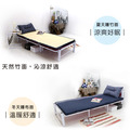 拼布小碎花竹面單人透氣床墊-贈同色記憶枕_4 拼布小碎花竹面單人透氣床墊-贈同色記憶枕_4