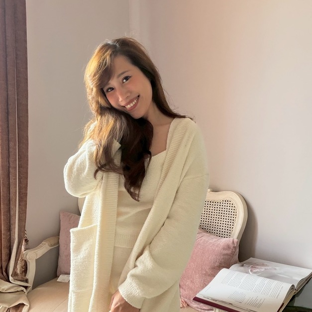 D10- Cotton Candy 棉花白雪絨慵懶罩衫外套