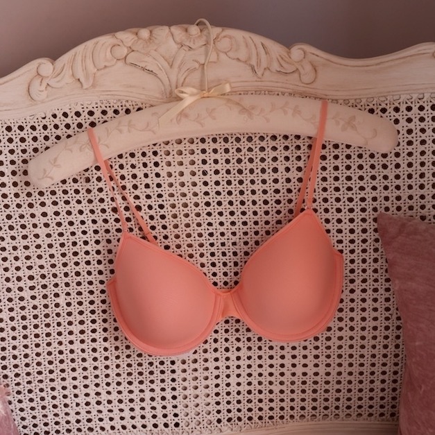 A9- US高包覆無痕呼吸集中內衣 - Peach Parfait (粉橘) & Mint (薄荷)-32C