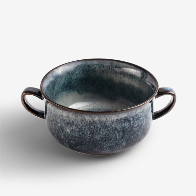 12cm 陶瓷雙耳碗 =$520