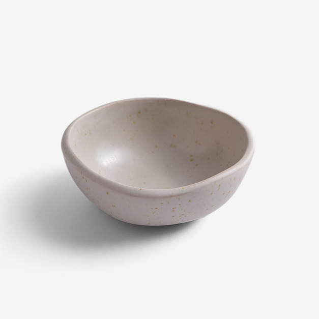 9.5cm 陶瓷碟 | 米白 =$280