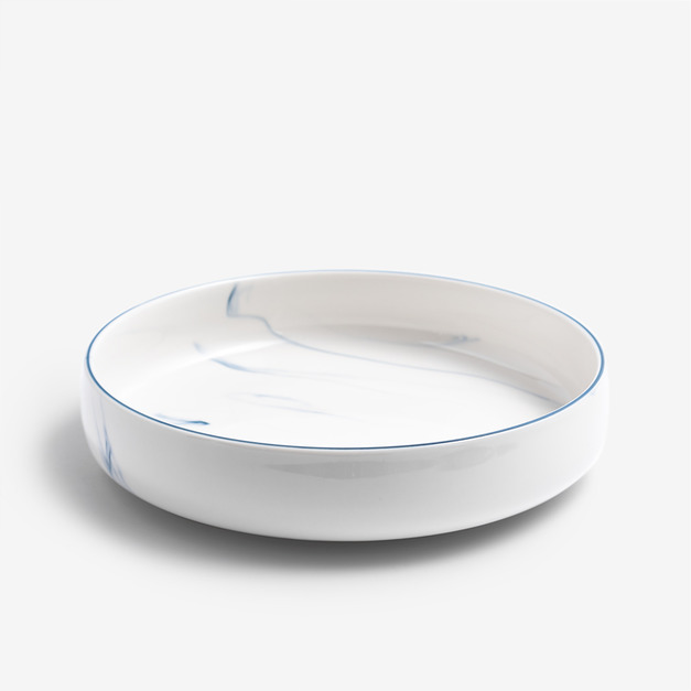 24cm 釉下彩西式陶瓷深盤 =$580