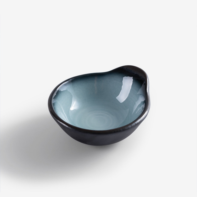 12cm 手柄陶瓷醬料碟 =$360