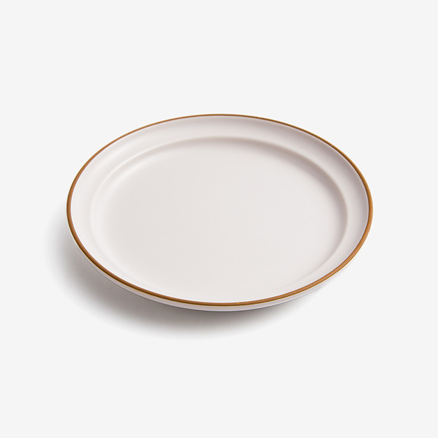 16cm 陶瓷圓盤|奶油白|單品 =$320