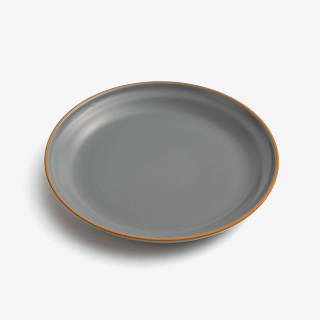 20.5cm 陶瓷圓盤|霧灰|單品(預購) =$480