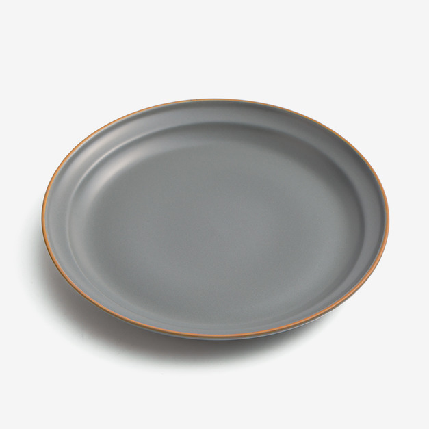 24cm 陶瓷圓盤|霧灰|單品(預購) =$580