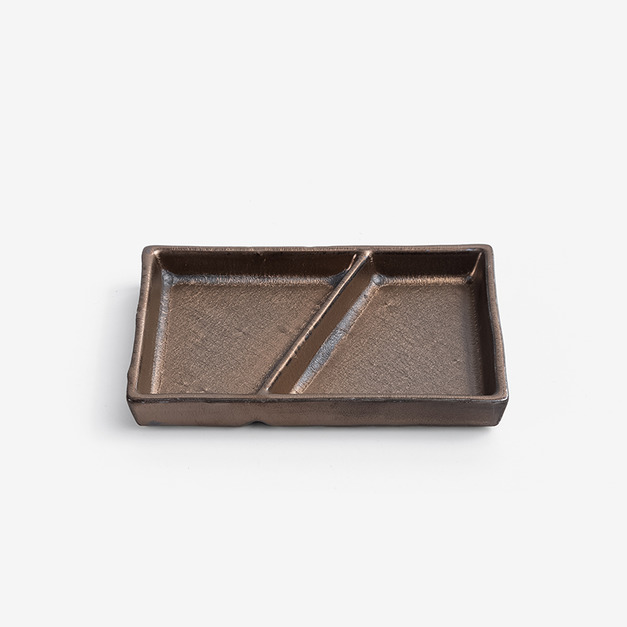 12cm 陶瓷雙拼醬料碟 =$480