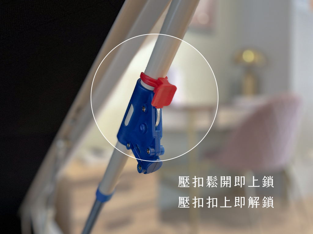 掀床安全拉扣設計 小寶Bed掀床安全拉扣細節