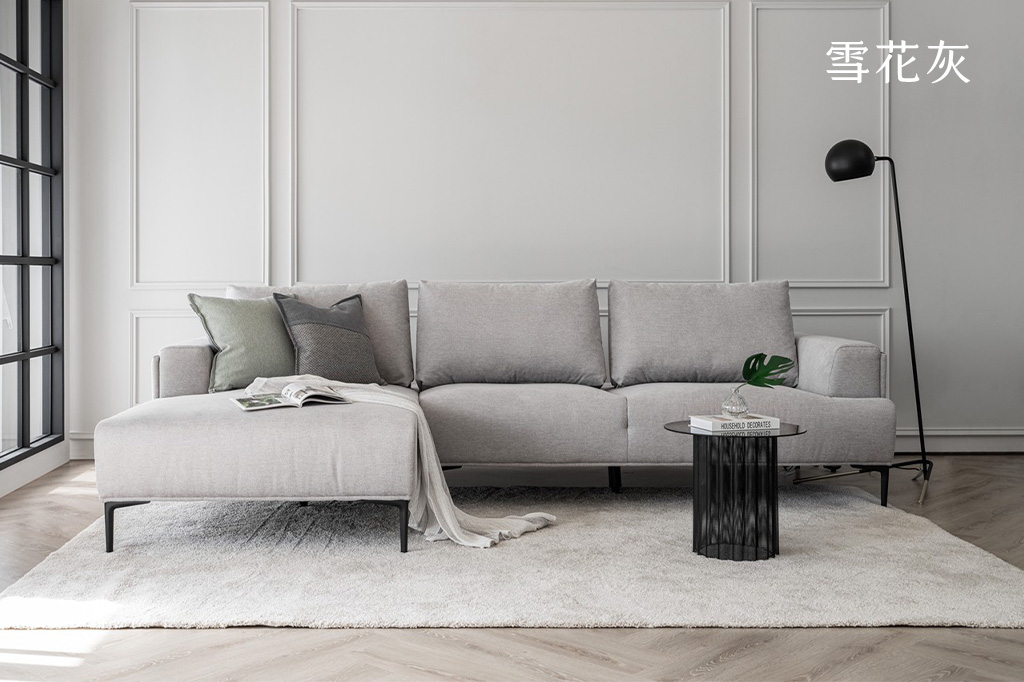 雪花灰 一張雪花灰的躺躺沙發