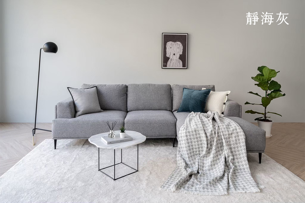 靜海灰 一張靜海灰的躺躺沙發