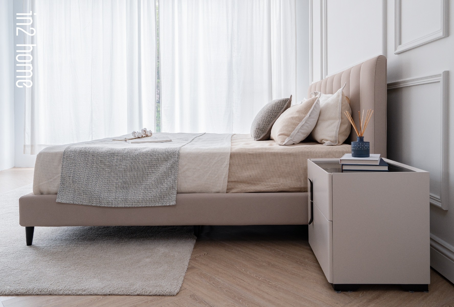 最美北歐訂製床架,Home Bed home bed訂製床架情境美照