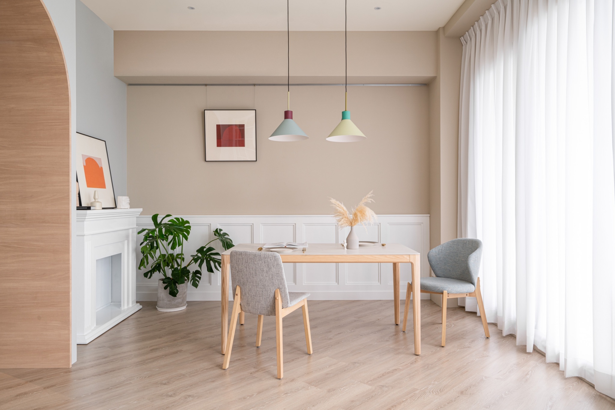 北歐風餐桌首選,陶陶餐桌 陶陶餐桌情境美照