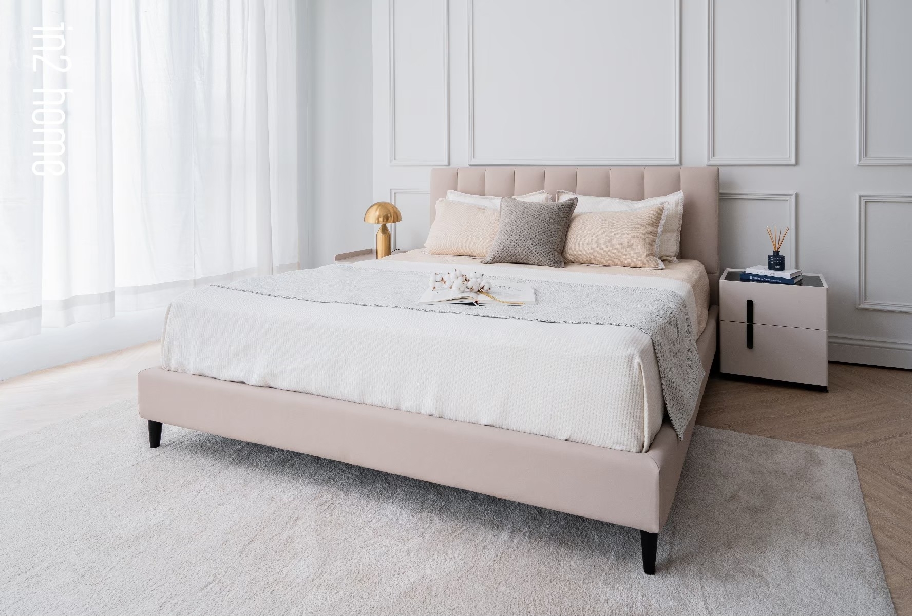 最美北歐訂製床架,Home Bed home bed訂製床架情境美照