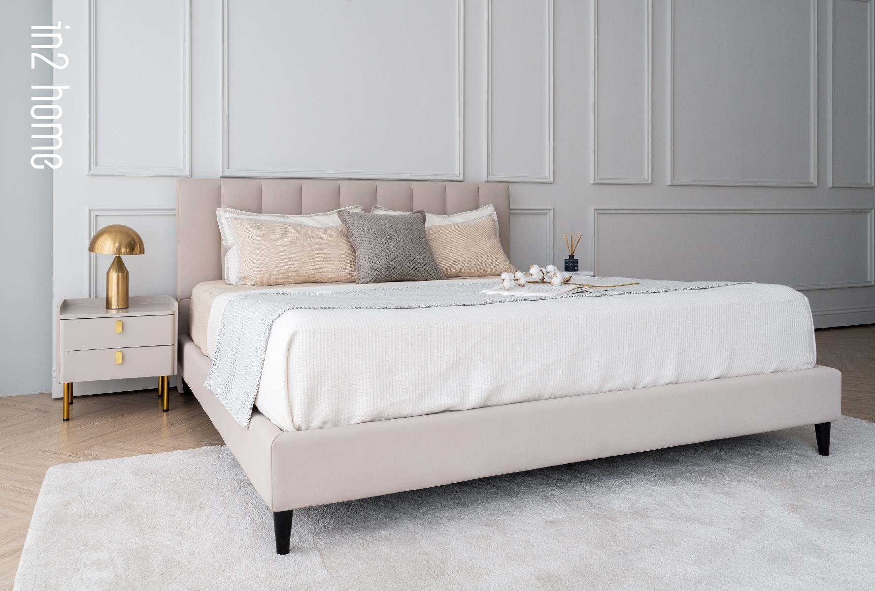 in2home超人氣訂製床架 in2home北歐美學熱銷款第一名訂製床架home bed