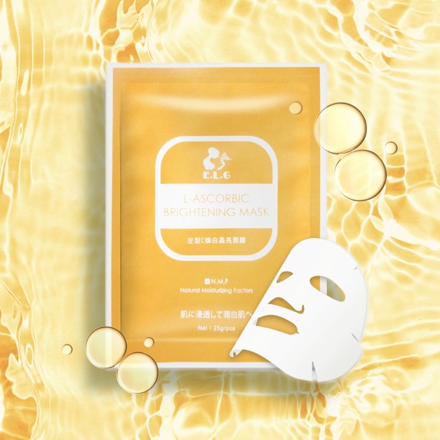 【依洛嘉E.L.G】左型C煥白晶亮面膜25g/片 【依洛嘉E.L.G】左型C煥白晶亮面膜25g/片