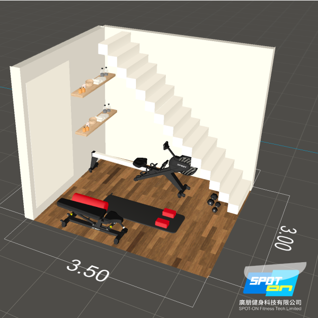 5坪-20坪 HomeGym 健身空間規劃 (透天厝/車庫/閣樓/客廳/書房/臥房/樓梯下方) 5坪-20坪 HomeGym 健身空間規劃 (透天厝/車庫/閣樓/客廳/書房/臥房/樓梯下方)