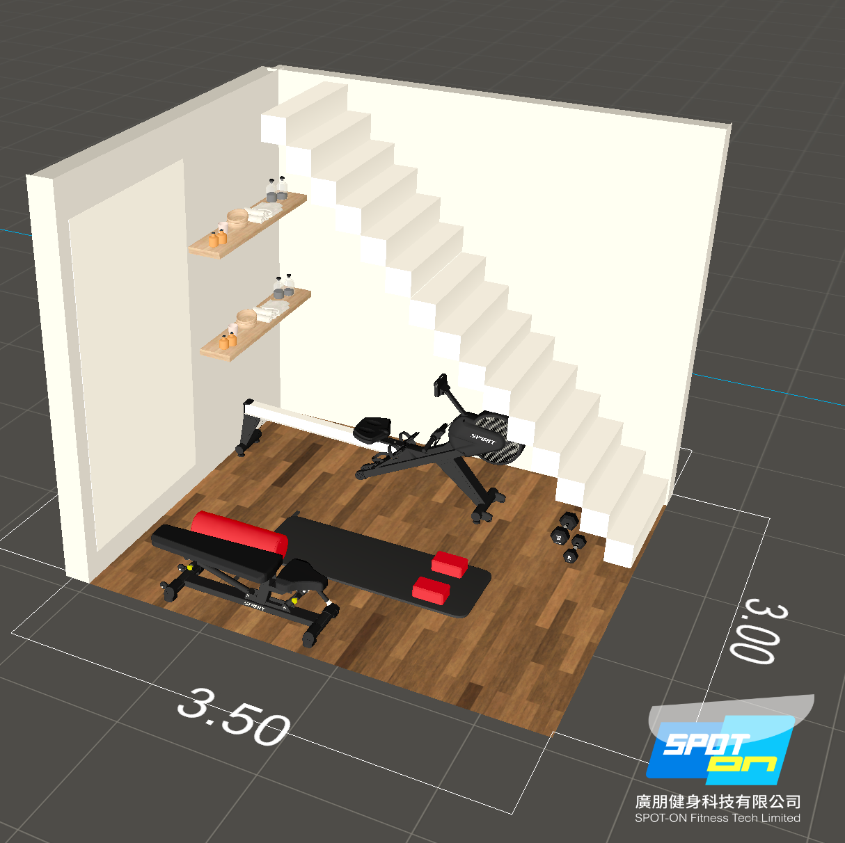 5坪-20坪 HomeGym 健身空間規劃 (透天厝/車庫/閣樓/客廳/書房/臥房/樓梯下方)